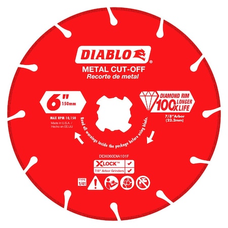 Diablo Power Tool Accessory DDX060DIA101F - product photo 1