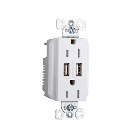 Legrand Wiring Device TR5262USBW - product photo 1