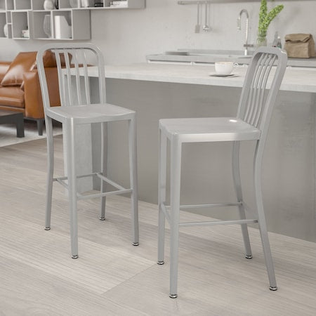 Flash Furniture Outdoor Furniture 2-CH-61200-30-SIL-GG - product photo 1