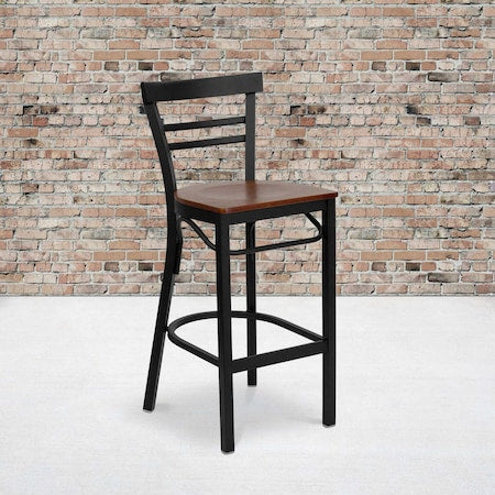 Flash Furniture Kitchen Furniture 2-XU-DG6R9BLAD-BAR-CHYW-GG - product photo 1