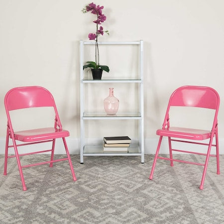 Flash Furniture Office Furniture 4-HF3-PINK-GG - product photo 1