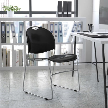 Flash Furniture Office Furniture 5-RUT-188-BK-CHR-GG - product photo 1