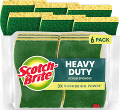 Scotch-Brite 426 Cleaning Sponge, 6 Count