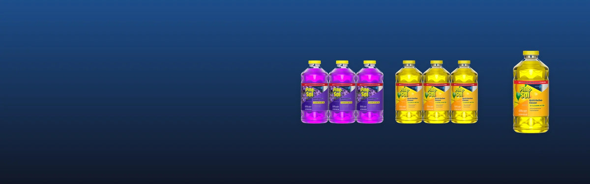Pine-Sol products in stock