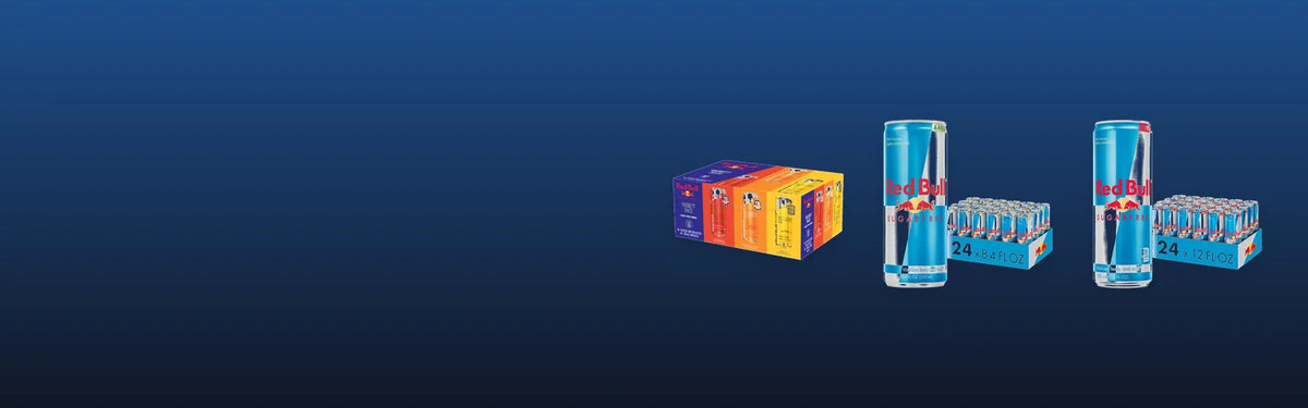 Red Bull products in stock