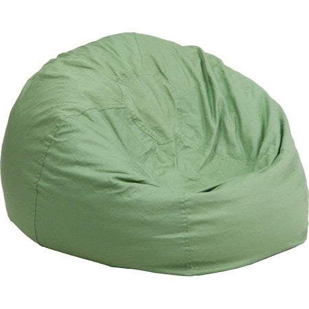 Flash Furniture Office Furniture DG-BEAN-SMALL-SOLID-GRN-GG - product photo 1
