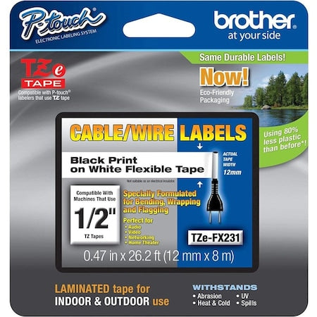 Brother Office Electronics Item TZEFX231G - product photo 1