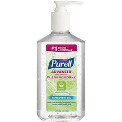Purell 3691-12 Hand Sanitizer, Green Certified, Gel