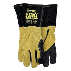 Watson Gloves 2780-L Welding Gloves, Gauntlet Cuff, Inset Thumb, Pair