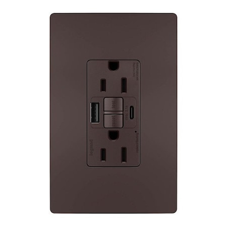 Legrand Wiring Device 1597TRUSBACDBC4 - product photo 1