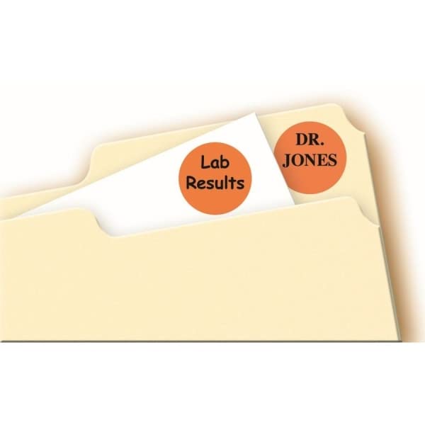 Avery Label 5465, 3/4" diameter – view 3