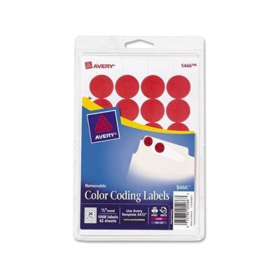 Avery Label 5466, 3/4" diameter, 1008 Count – view 4