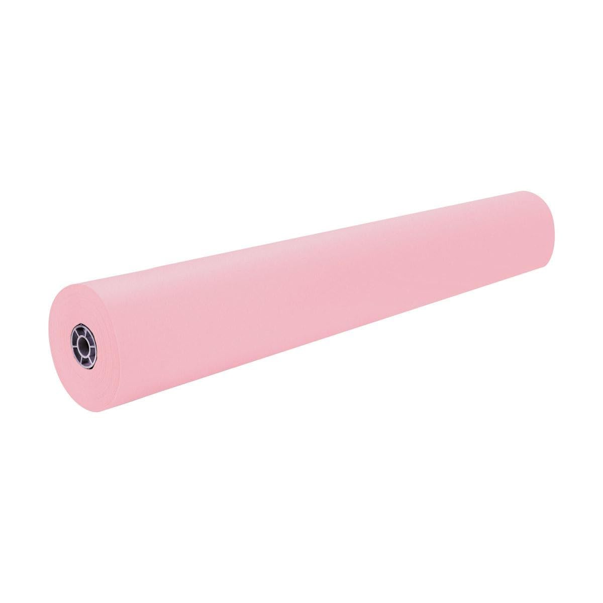 Pacon Art Media Paper 63000, 36" Wide X 1000 Ft. Length, Pink