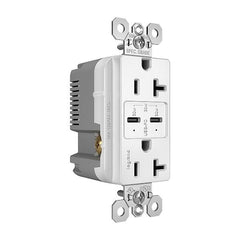 Pass & Seymour Wiring Device TR20USBPDW - product photo 1