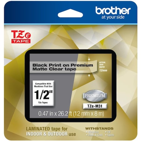 Brother Safety Sign TZEM31G - product photo 1