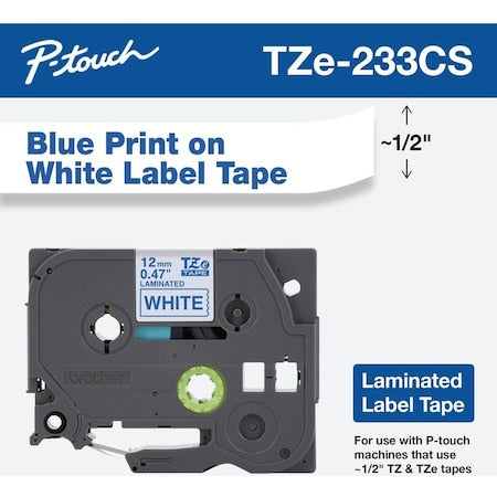 Brother Safety Sign TZE233G - product photo 1