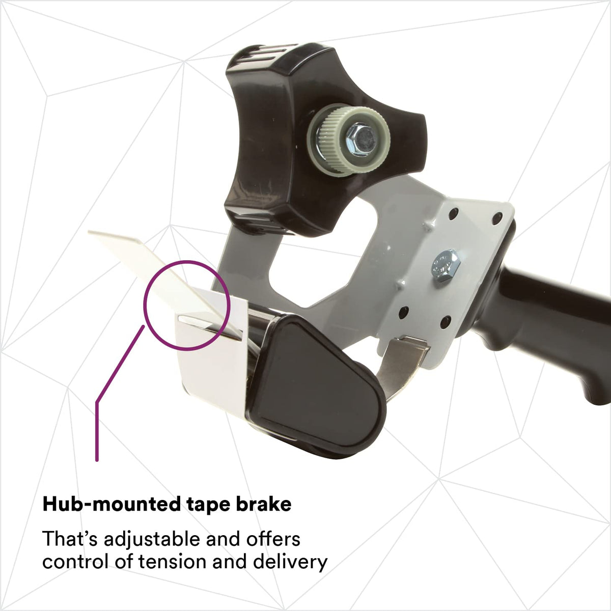 3M Tape Label Dispenser 051131069978, 2" – view 3