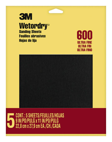 3M Abrasive Sheets 9084, 5 Count