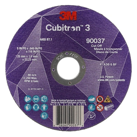 3M Cubitron Grinding Wheel 90037 - product photo 1