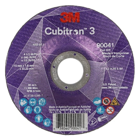 3M Cubitron Grinding Wheel 90041 - product photo 1