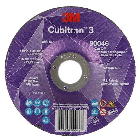 3M Cubitron Grinding Wheel 90046 - product photo 1