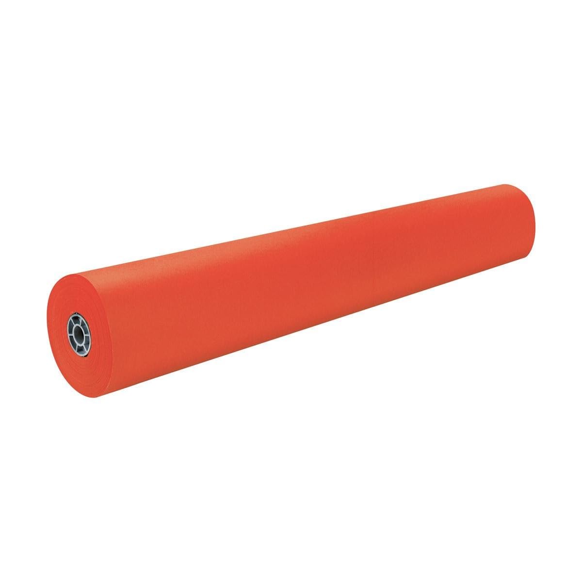 Pacon Art Media Paper 63000, 36" Wide X 1000 Ft. Length, Orange
