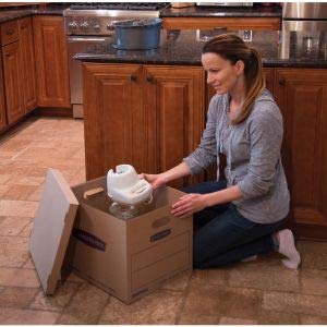 Bankers Box Storage Box 7717201, 8 Pack of Medium Boxes – view 2