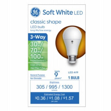 GE Light Bulb 043168551205, 3 in x 6 in