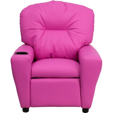 Flash Furniture Living Room Furniture BT-7950-KID-HOT-PINK-GG - product photo 1