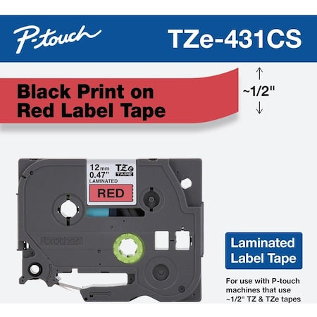 Brother Safety Sign TZE431G - product photo 1