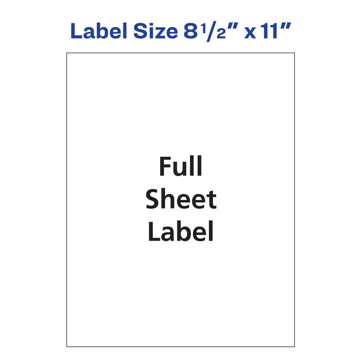 Avery Label 18665, 10 labels – view 4