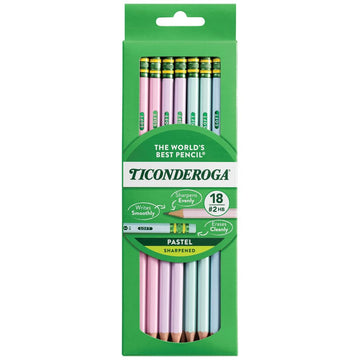 Ticonderoga Writing Instrument DIX13718, 18 Count