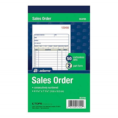 Adams Office Products DC4705-3, 3 Books, 150 Count