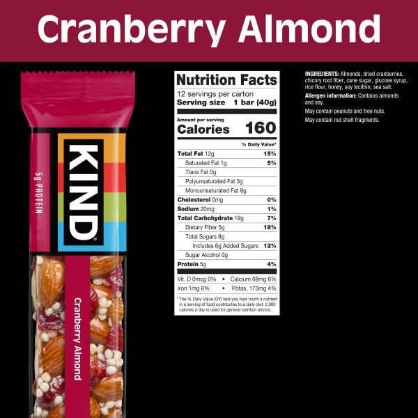 KIND Snack Food Bar 17211, 12 Count – view 2