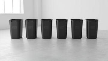COASTWIDE Trash Can CW56428-6PK-VB, 3.5 Gal., 6 Count