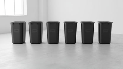 COASTWIDE Trash Can CW56428-6PK-VB, 3.5 Gal., 6 Count