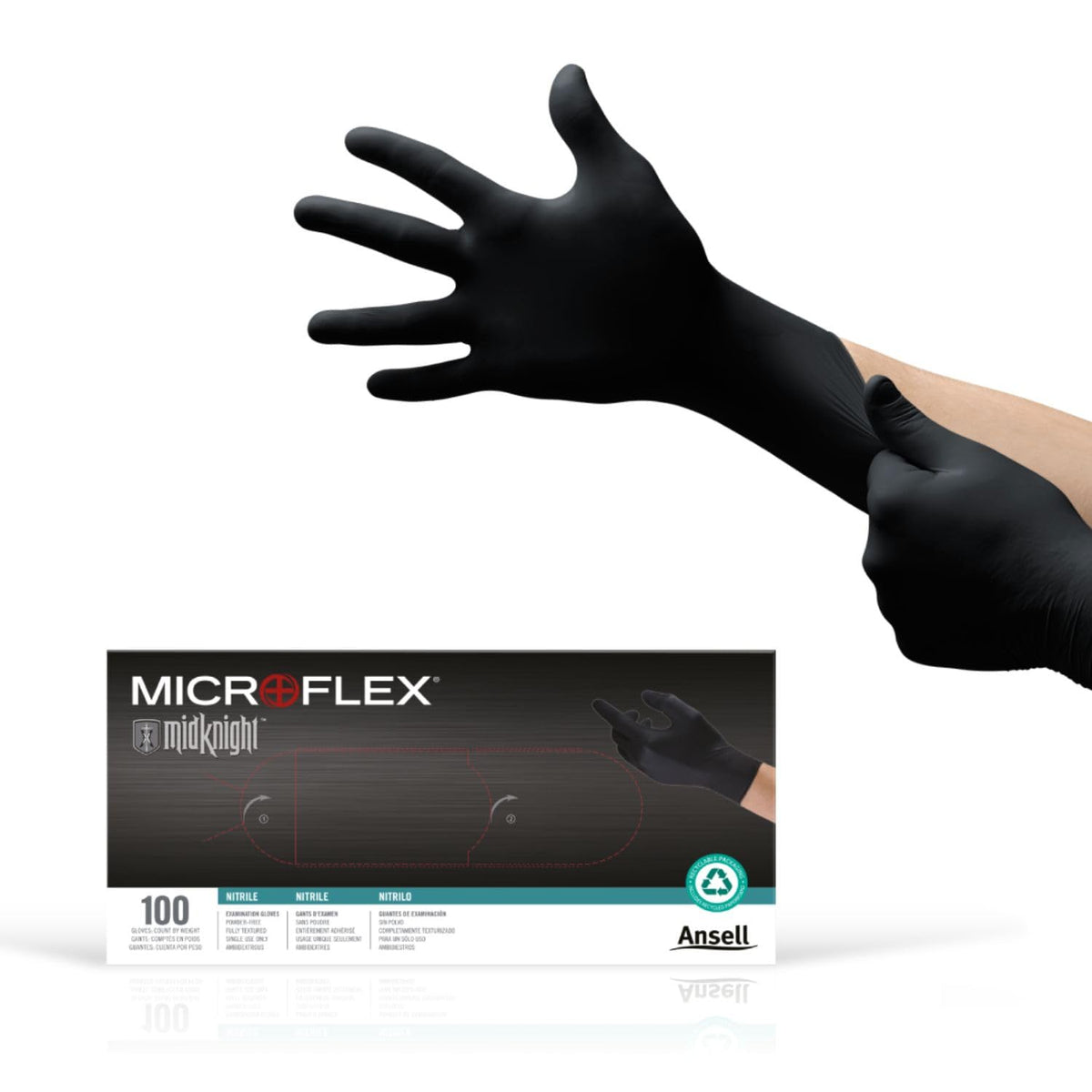 Ansell Protective Glove MCRMK-296-XXL, 2X-Large (Pack of 100)