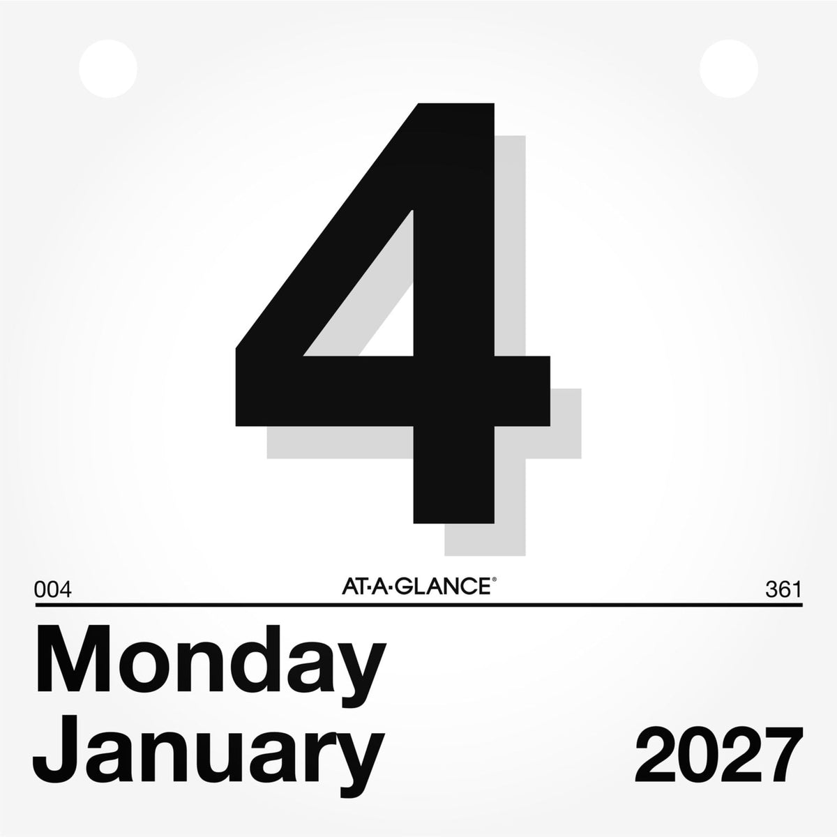 AT-A-GLANCE Calendar K150, 6" x 6" Page – view 3