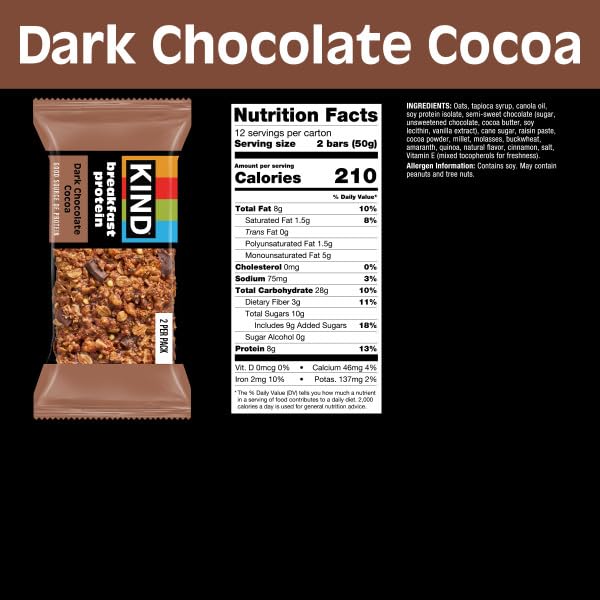 KIND Snack Food Bar, 1 Count (Pack of 12) – view 2