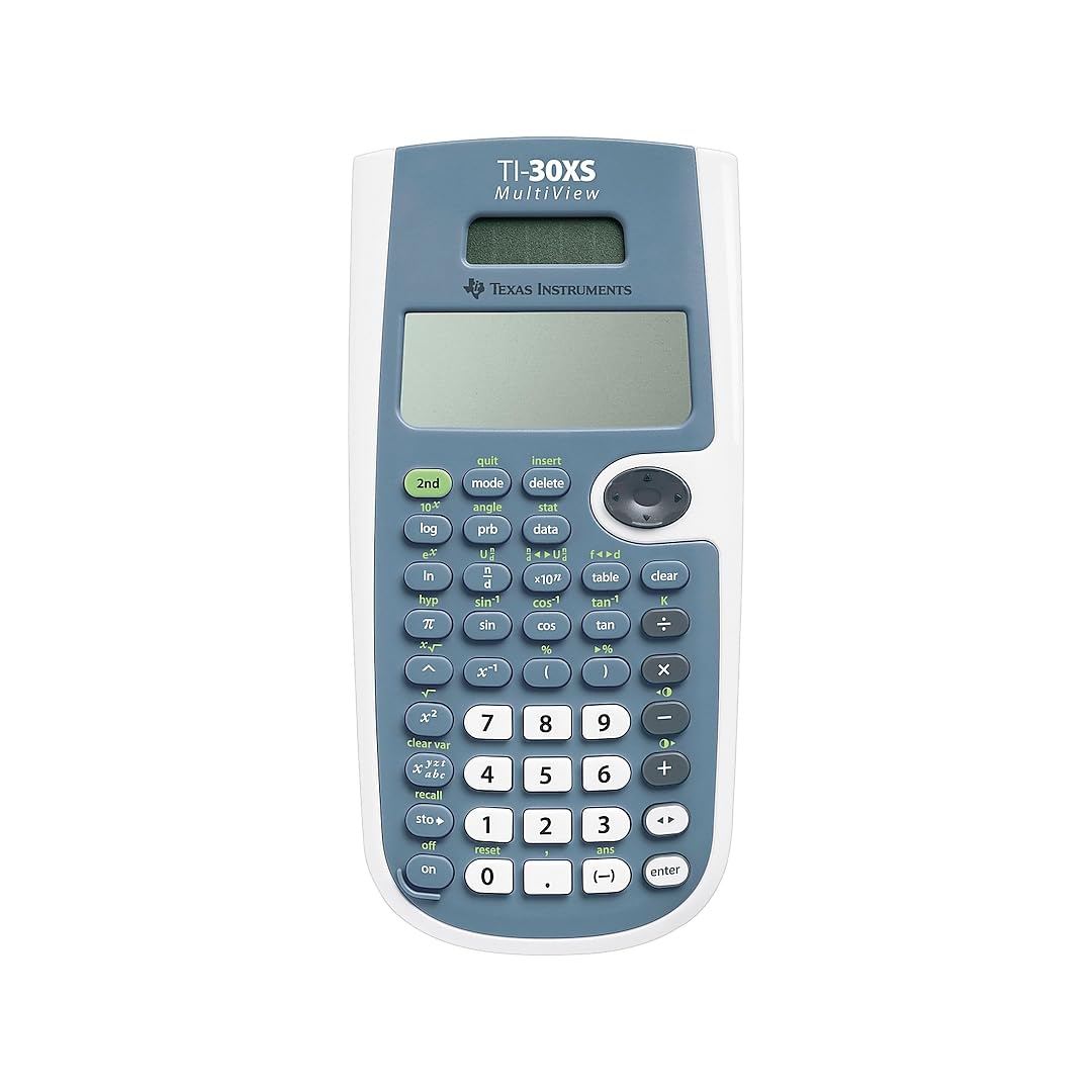 Texas Instruments Calculator TEXTI30XSMV, 0.8" x 3.5" x 7.3"