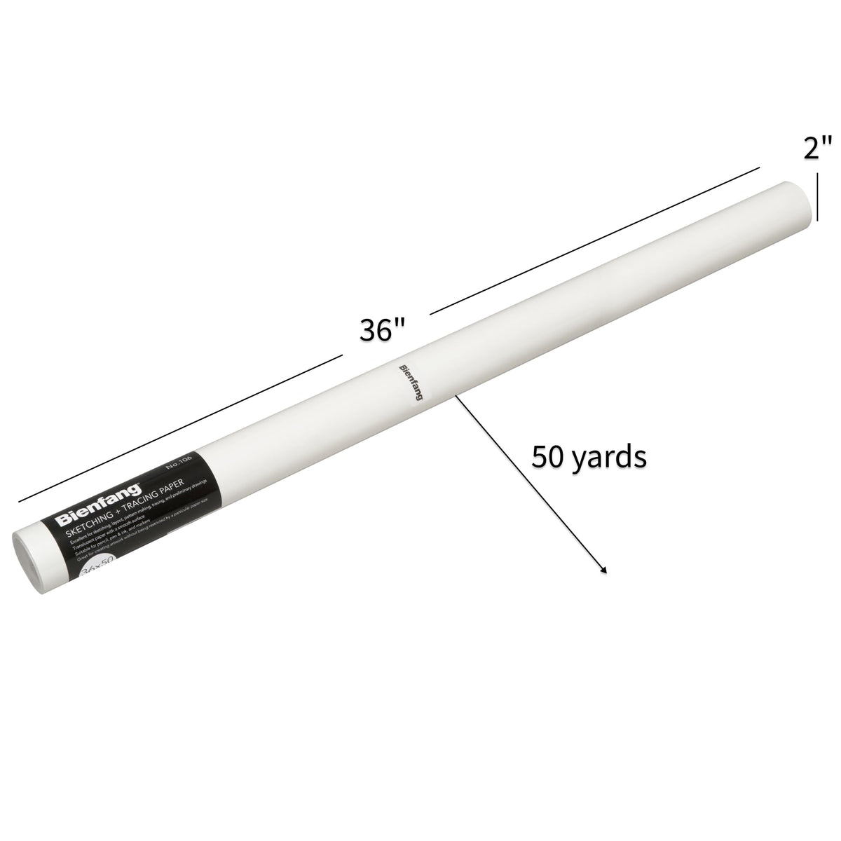 Bienfang Art Media Paper 340140, 36 in. x 1800 in. – view 3