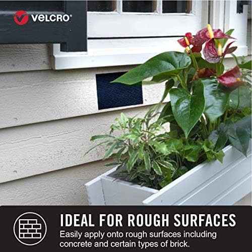 VELCRO Brand Hook Loop Fastener 91365, 10Ft x 1 In – view 2