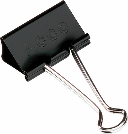 ACCO Brands Paper Clip Clamp A7072100B-CS, Large (1.06" capacity), 12 Count – view 5
