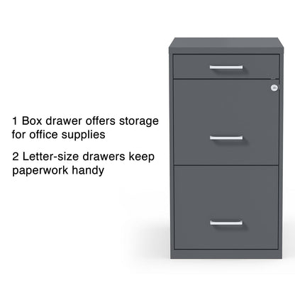 Staples Cabinet ST52154-CCVS, 26.8" H x 14.3" W x 18.9" D – view 2
