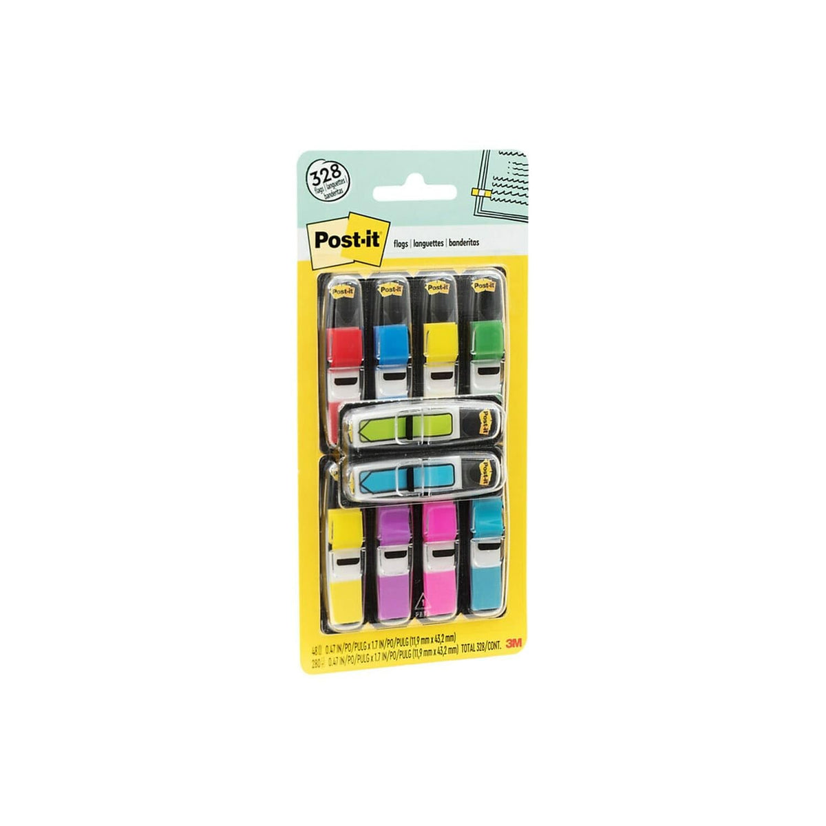 Post-it Self Stick Note 683-VAD1-1, 3.9" x 0.6" – view 4