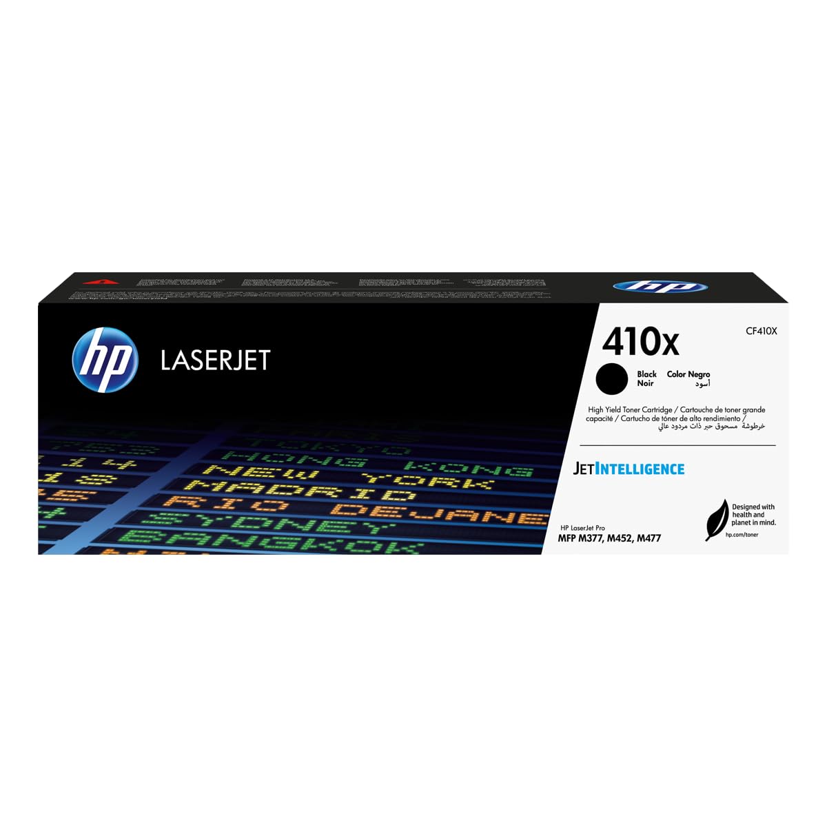 HP Laser Printer Toner CF410X, Single