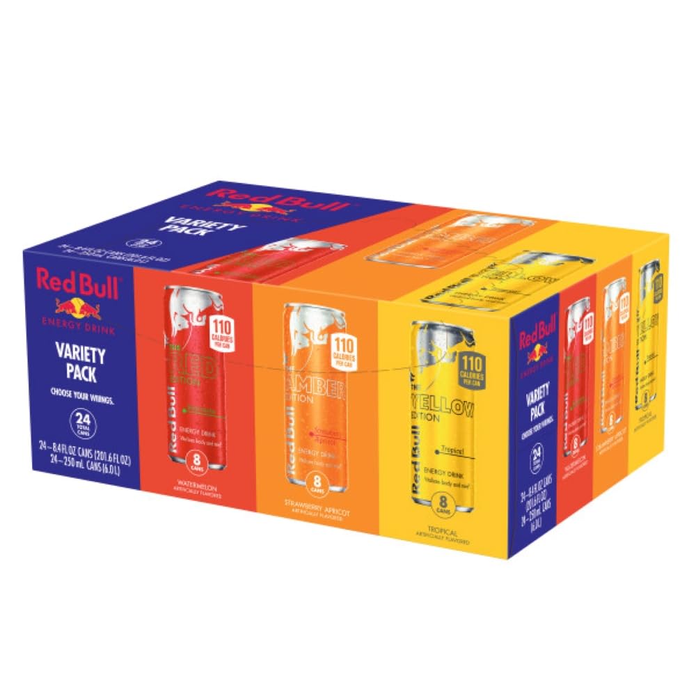 Red Bull Drink Flavored RB901417, 8.4 Fl Oz, 24pk