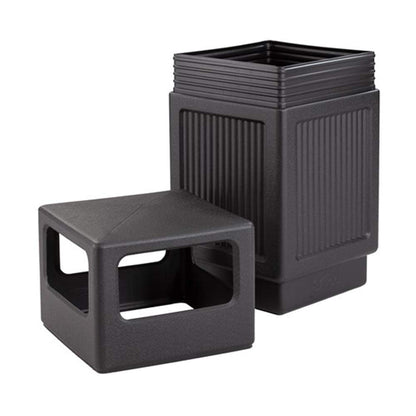 Safco Trash Can 9476BL, 38 Gallon Trash Can – view 9