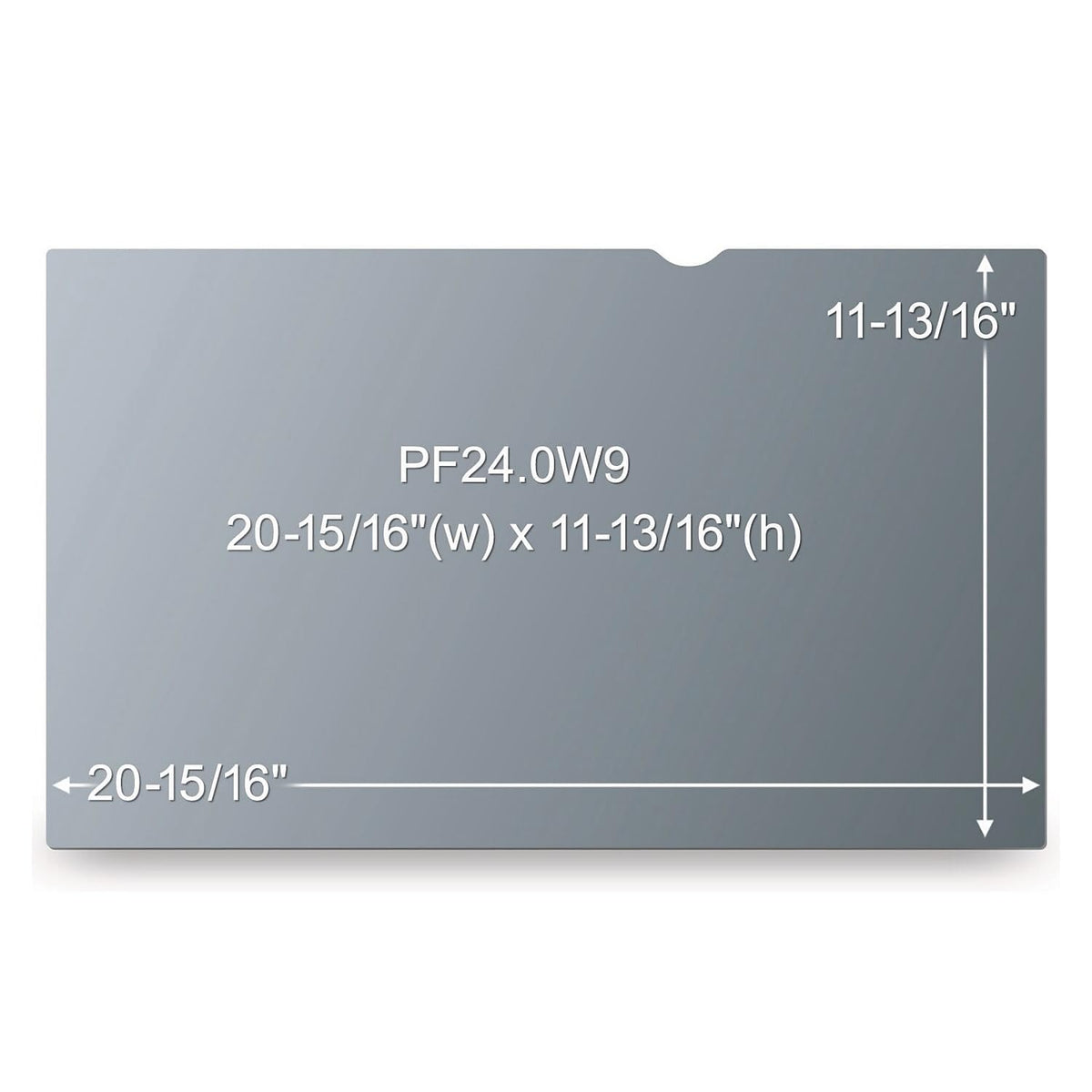 3M Screen Protector 98044054355, 24.0" Widescreen (16:9) – view 5