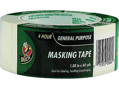 Duck Adhesive Tapes 286511, 1 Roll, 1.88" Width – view 2